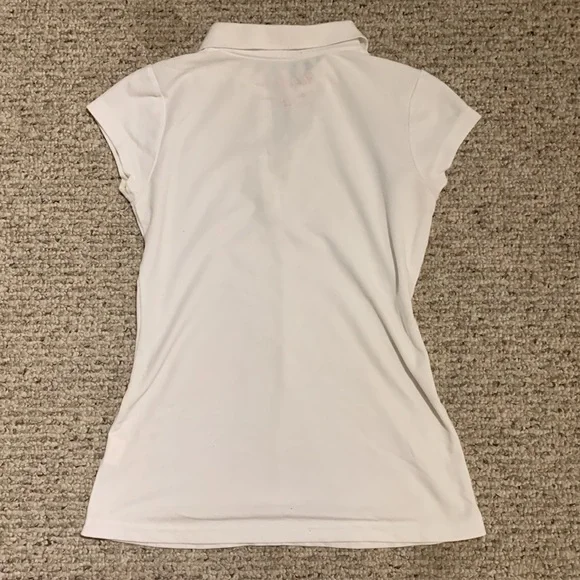 Urban white collared tee - Picture 3 of 3